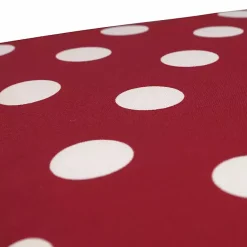 Kirklands Home Red & White Polka Dot Outdoor Settee Cushion Discount