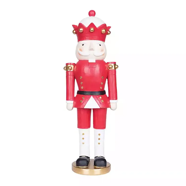 Christmas Decorations>Kirklands Home Red and Gold Nutcracker Figurine