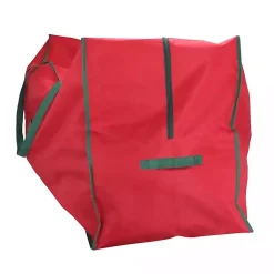 Seasonal Storage>Kirklands Home Red and Green Christmas Storage Bag with ID Window