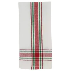 Christmas Dining & Entertaining>Kirklands Home Red and Green Plaid Napkins, Set of 4