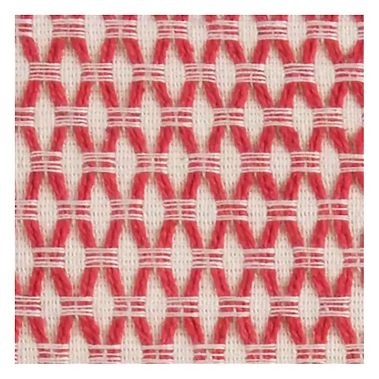 Pillows>Kirklands Home Red and Ivory Geometric Pillow, 22 in.