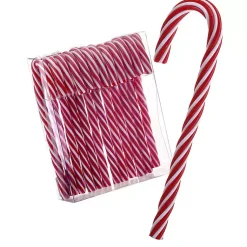 Christmas Ornaments>Kirklands Home Red and White Candycane Ornaments, Set of 12