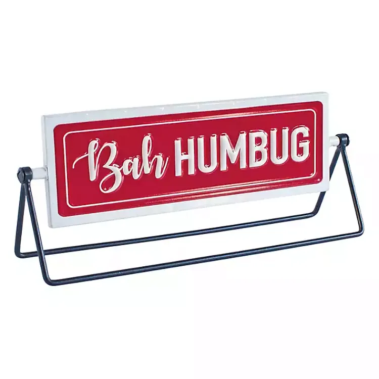 Christmas Decorations>Kirklands Home Red and White Reversible Christmas Signs, Set of 2