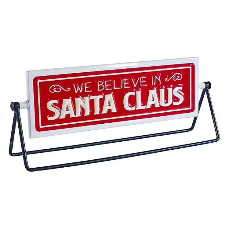 Christmas Decorations>Kirklands Home Red and White Reversible Christmas Signs, Set of 2