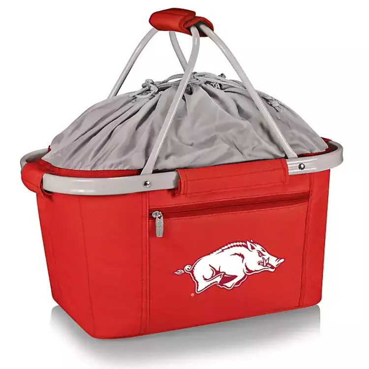 Kirklands Home Arkansas Razorbacks Cooler Basket Red Online