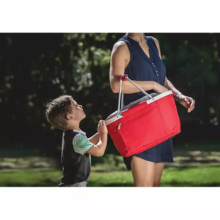 Kirklands Home Arkansas Razorbacks Cooler Basket Red Online