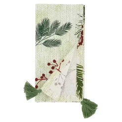 Christmas Dining & Entertaining>Kirklands Home Red Berry and Pine Christmas Napkins, Set of 4