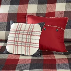 Kirklands Home Red Buffalo Check King 7-pc. Comforter Set Hot