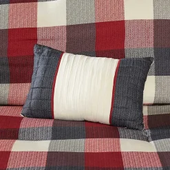 Kirklands Home Red Buffalo Check King 7-pc. Comforter Set Hot