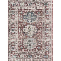 Kirklands Home Red Cardinal Sundara Gabriel Area Rug, 5x7