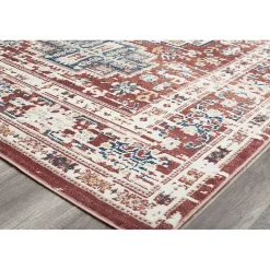 Kirklands Home Red Cardinal Sundara Gabriel Area Rug, 5x7