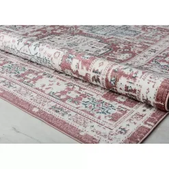 Kirklands Home Red Cardinal Sundara Gabriel Area Rug, 5x7