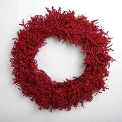 Christmas Wreaths>Kirklands Home Christmas Berry Wreath Red