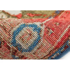 Kirklands Home Diamond Medallion Indoor/Outdoor Rug, 3x4 Red Sale