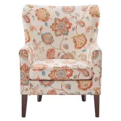 Kirklands Home Red Floral Colette Accent Chair Hot