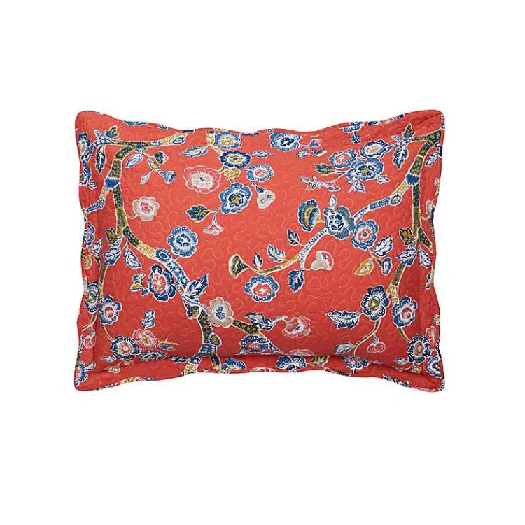 Kirklands Home Floral Dreams 3-pc. Full/Queen Quilt Set Red