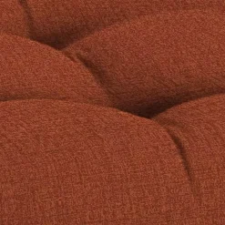 Kirklands Home French Edge Outdoor Wicker Settee Cushion Red Discount
