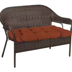 Kirklands Home French Edge 3-pc. Outdoor Wicker Cushion Set Red Discount