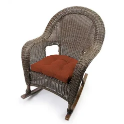Kirklands Home French Edge 3-pc. Outdoor Wicker Cushion Set Red Discount