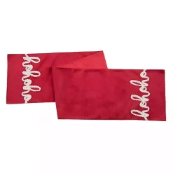 Christmas Dining & Entertaining>Kirklands Home Red Ho Ho Ho Tufted Table Runner