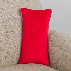 Pillows>Kirklands Home Red Holly Nutcracker Mini Pillow