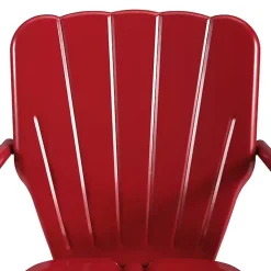 Kirklands Home Metal Ridgeland 2-pc. Chair Set Red