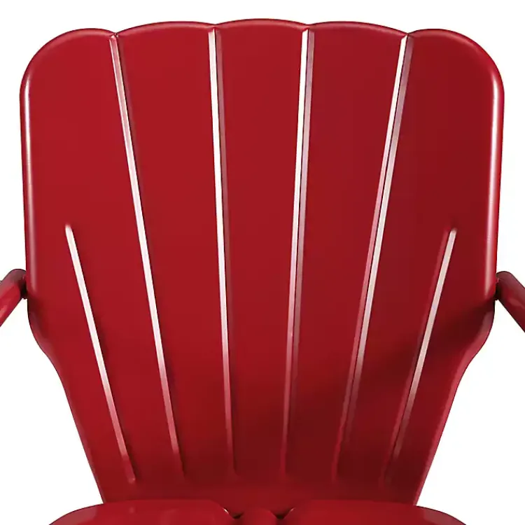 Kirklands Home Metal Ridgeland 2-pc. Chair Set Red
