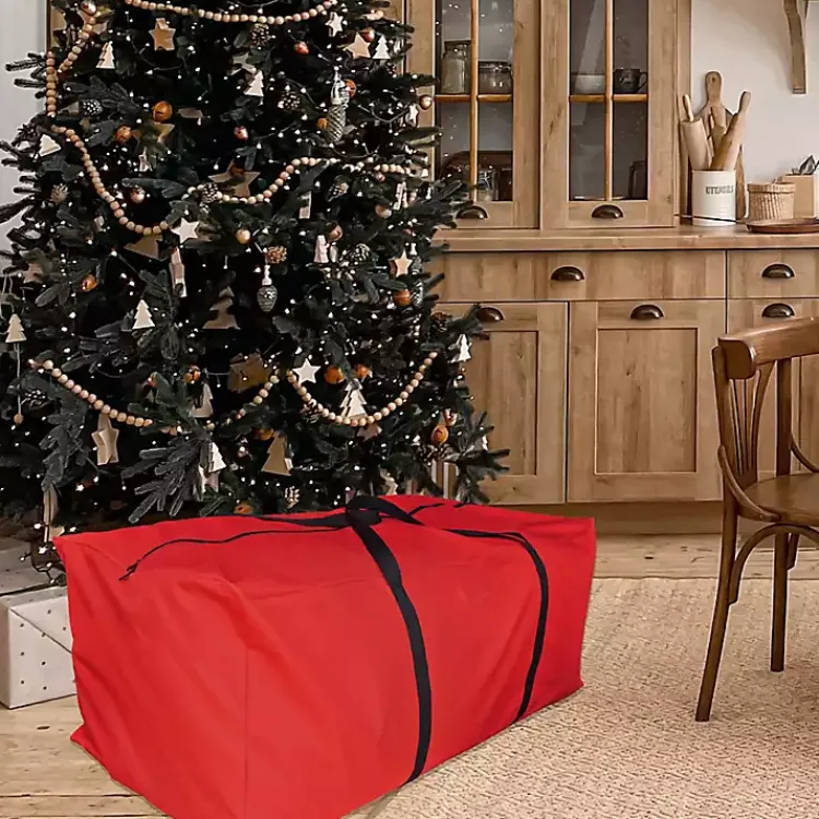 Seasonal Storage>Kirklands Home Multipurpose Christmas Storage Bag Red