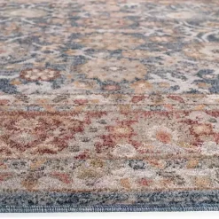 Kirklands Home Red Persian Bordered Traditional Area Rug, 8x10 New