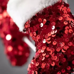 Christmas Tree Decorations>Kirklands Home Stockings Christmas Stems, Set of 3 Red