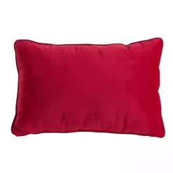 Christmas Pillows>Kirklands Home Red Velvet Joy Snowflake Lumbar Pillow