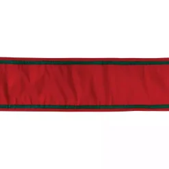 Christmas Decorations>Kirklands Home Red with Green Trim 5 yard Christmas Ribbon