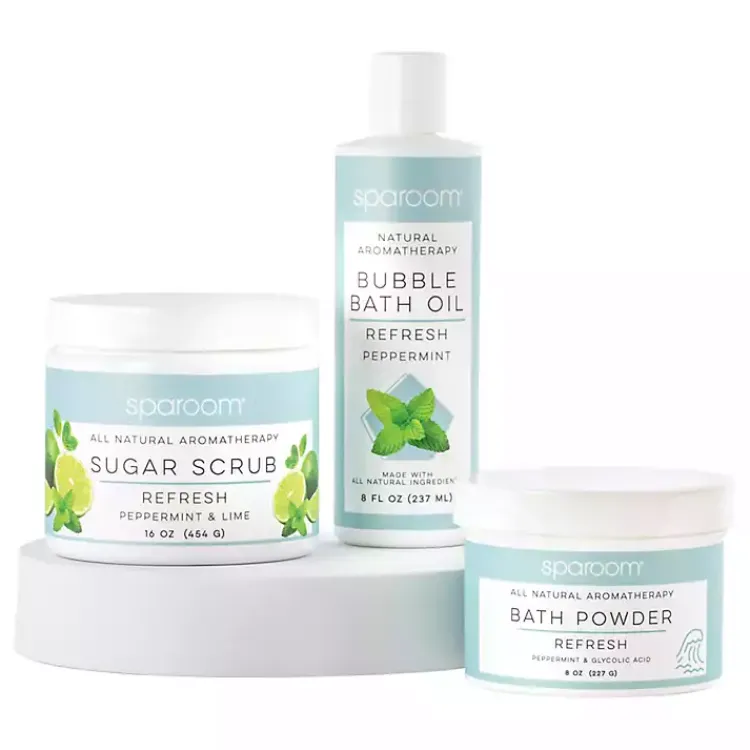 Kirklands Home Refresh Bath Bundle Gift Set Blue Best
