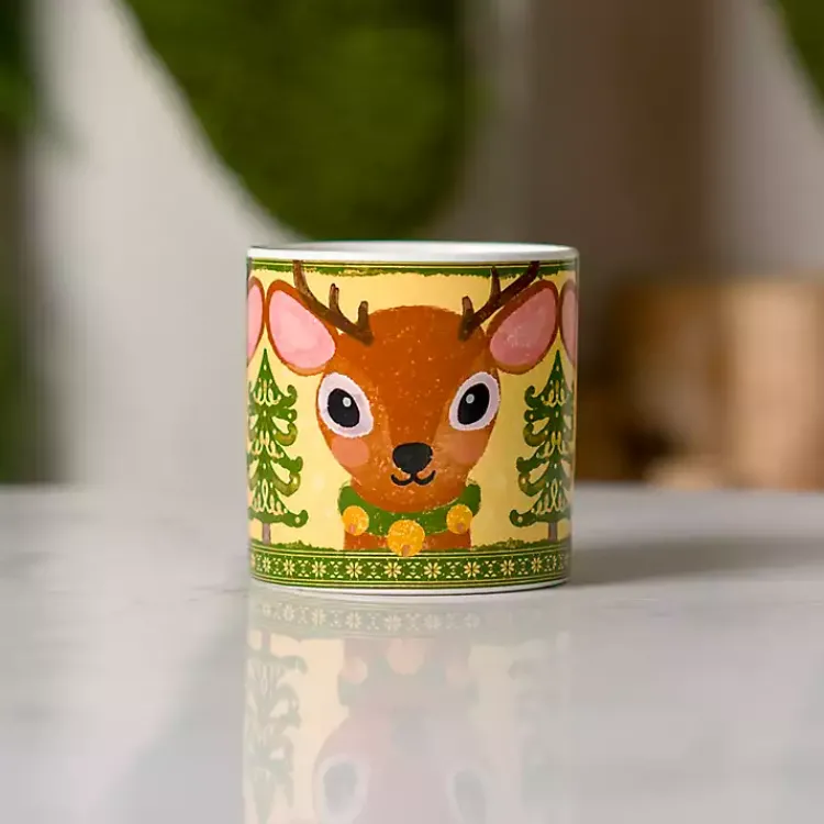 Candles>Kirklands Home Reindeer Milk & Cookies Jar Candle