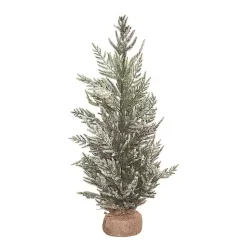 Christmas Arrangements & Garland>Kirklands Home Relaxed Leaf Christmas Tree Arrangement Green