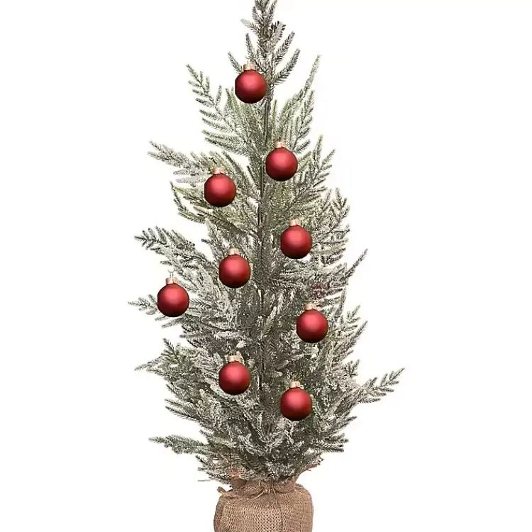 Christmas Arrangements & Garland>Kirklands Home Relaxed Leaf Christmas Tree Arrangement Green