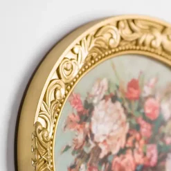Kirklands Home Renaissance Floral Framed Art Print Outlet
