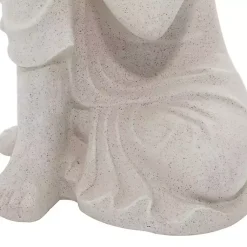 Kirklands Home Resting Buddha Statue Gray Sale