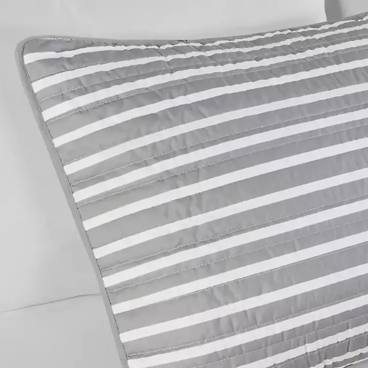 Kirklands Home Reversible Stripes 5-pc. Full/Queen Quilt Set Discount