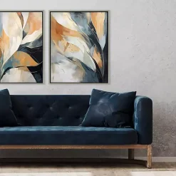 Kirklands Home Rhythms of Flow II Framed Canvas Art Print Online