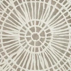 Kirklands Home Rice Paper Henna Medallion Wall Plaque New