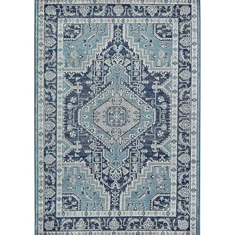 Kirklands Home Rieda Midnight Blue Area Rug, 5x7 Discount