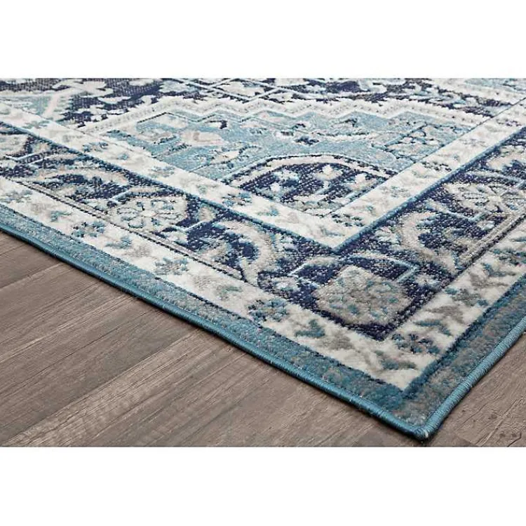 Kirklands Home Rieda Midnight Blue Area Rug, 5x7 Discount
