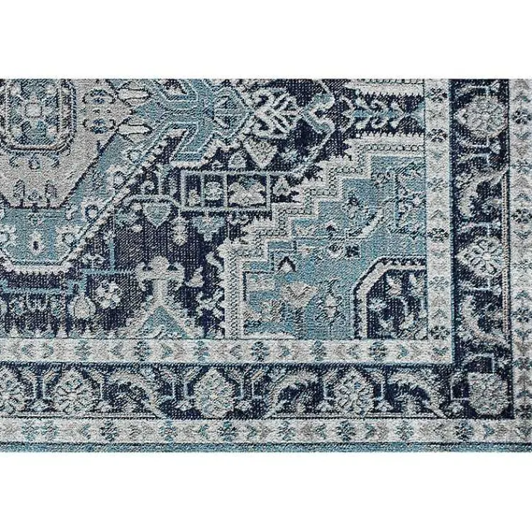 Kirklands Home Rieda Midnight Blue Area Rug, 5x7 Discount