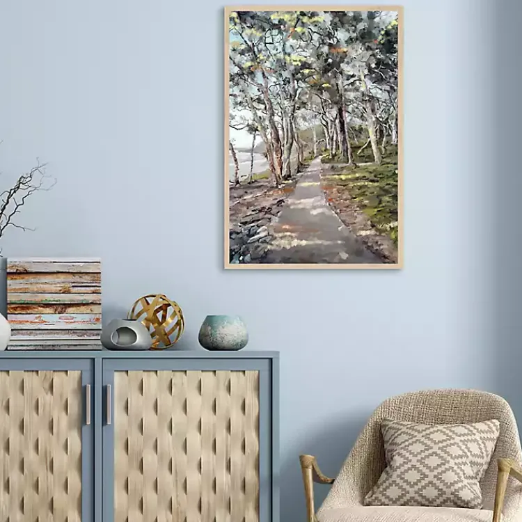 Kirklands Home River Path Framed Canvas Art Print Multi Online