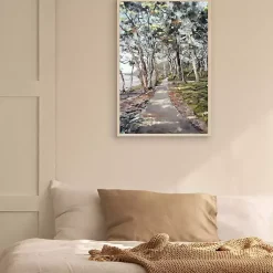 Kirklands Home River Path Framed Canvas Art Print Multi Online