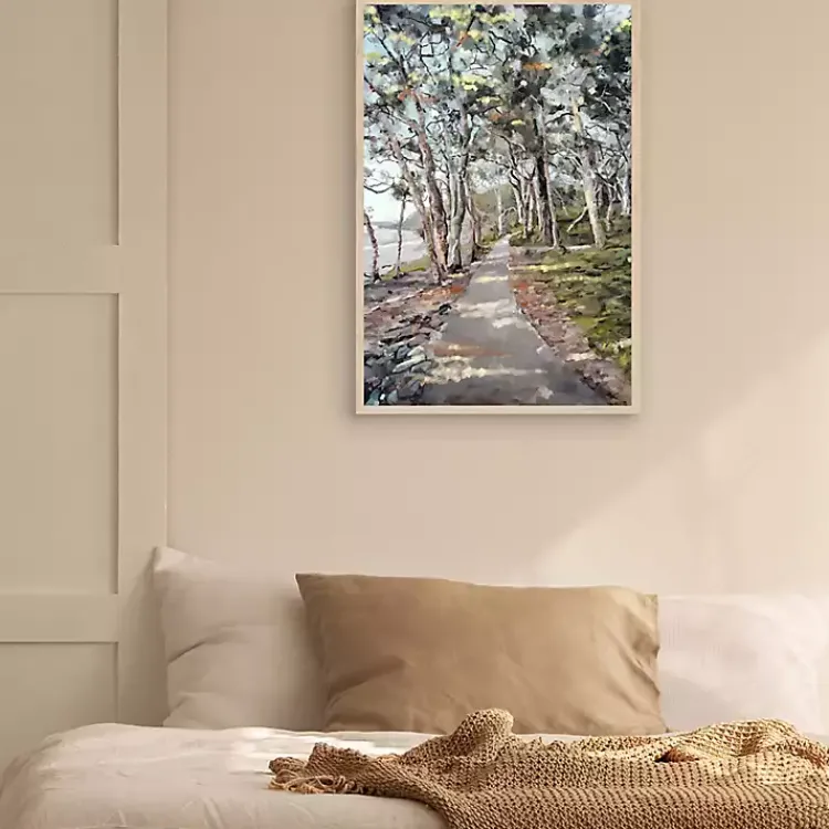 Kirklands Home River Path Framed Canvas Art Print Multi Online