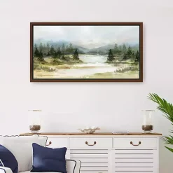 Kirklands Home River View Framed Canvas Art Print Sale