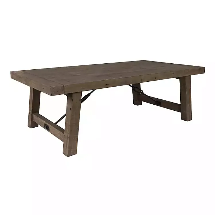 Kirklands Home Roane Gray Reclaimed Pine Coffee Table Sale