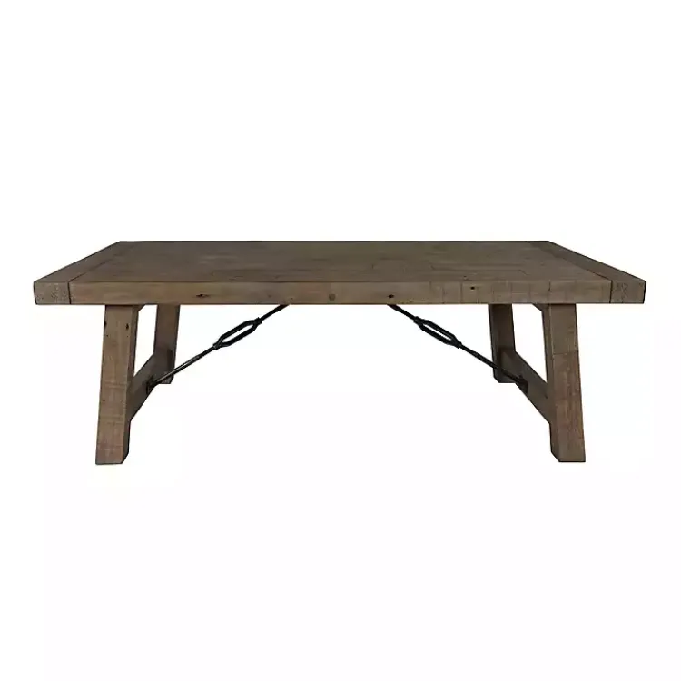 Kirklands Home Roane Gray Reclaimed Pine Coffee Table Sale